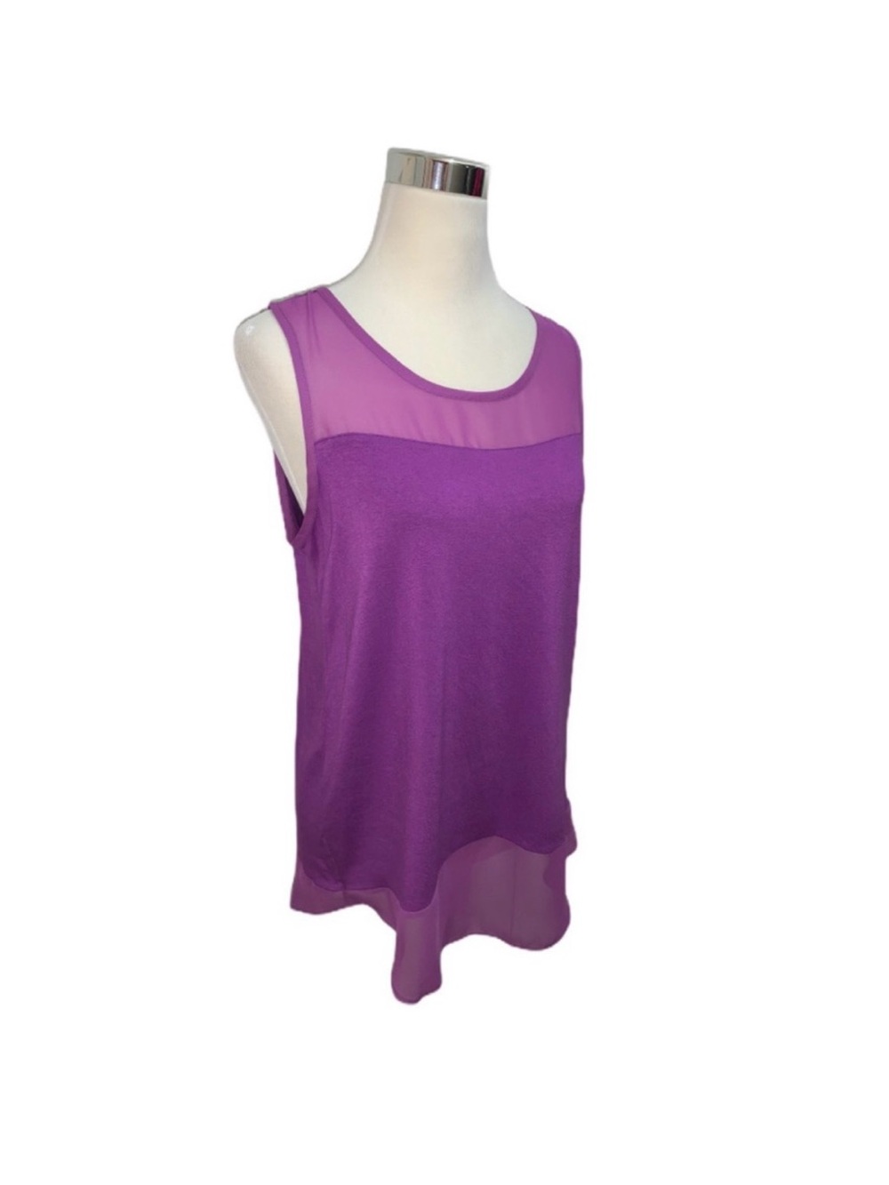 ☀️ attention Purple Flowing Tank
